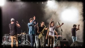 Los Aslándticos en concierto