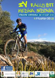 Cartel del Rally BTT "Ciudad de Medina Sidonia"