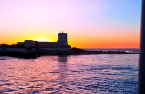 Atardecer en Castillo de Sancti Petri