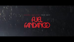 Cartel del la gira de Fuel Fandango 2017