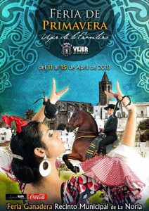 Cartel de la Feria de Vejer 2018