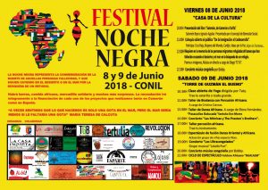 Cartel del Festival Noche Negra