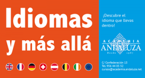 Cartel de la Academia Andaluza