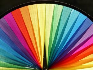 Abanico de colores