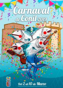 Cartel del carnaval de Conil 2019