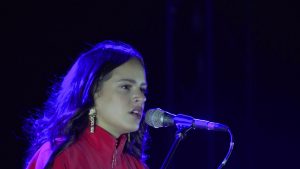 Rosalía en concierto