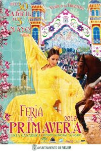 Cartel de la feria de Vejer